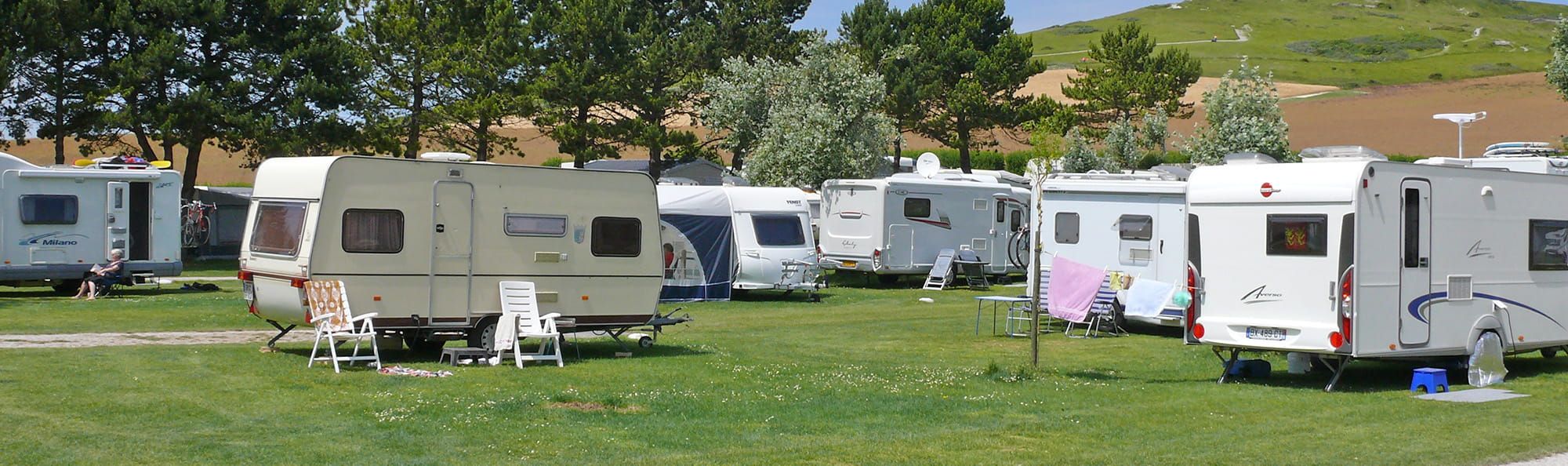 Camping proche du Cap Blanc Nez sur la Côte d'Opale